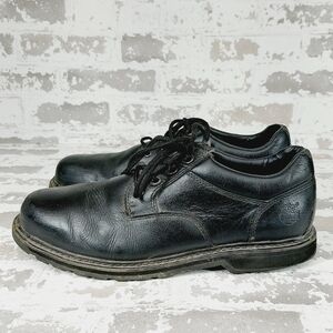 Timberland Black Madison Summit Leather Casual Oxfords T320